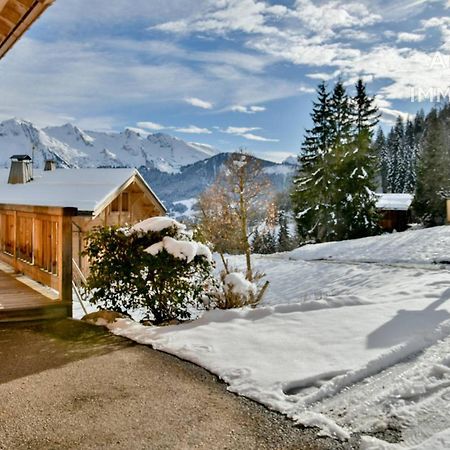 Chalet 5 Chambres Pour 8 Pers. Avec Wi-Fi Et Garage Au Grand-Bornand - Fr-1-391-199 Ле-Гран-Борнан Экстерьер фото