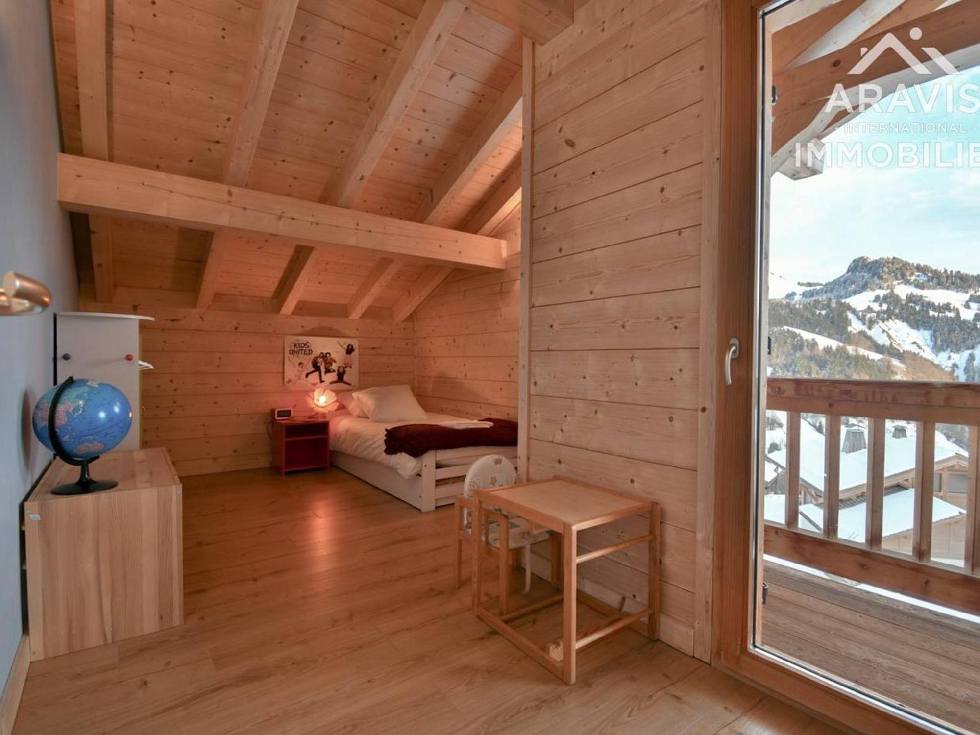 Chalet 5 Chambres Pour 8 Pers. Avec Wi-Fi Et Garage Au Grand-Bornand - Fr-1-391-199 Ле-Гран-Борнан Экстерьер фото