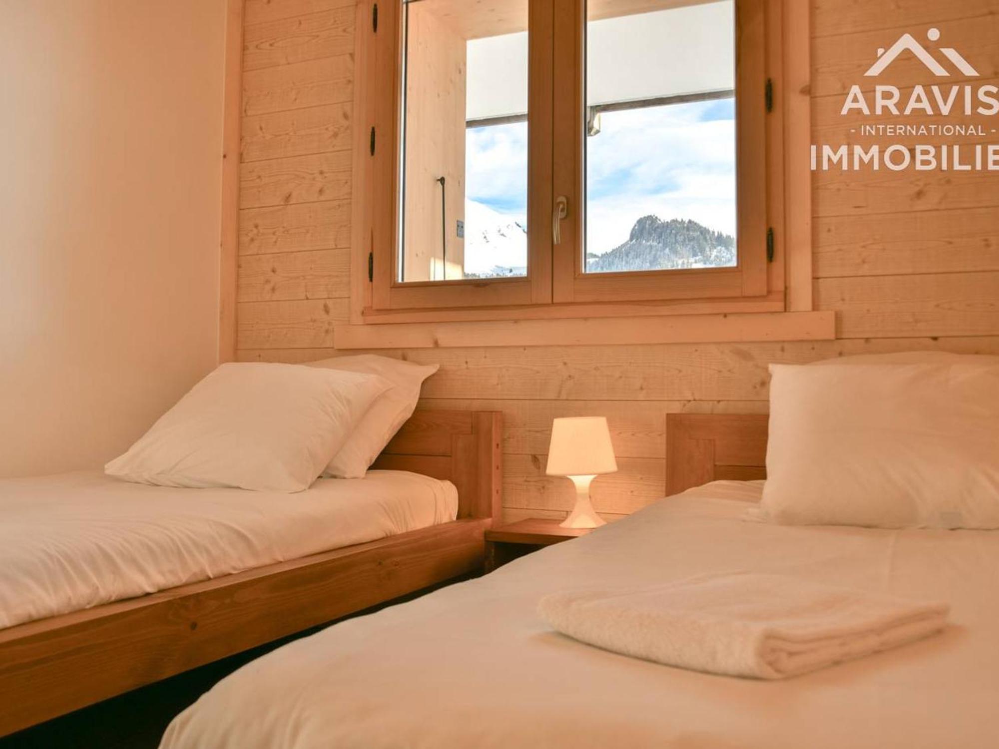 Chalet 5 Chambres Pour 8 Pers. Avec Wi-Fi Et Garage Au Grand-Bornand - Fr-1-391-199 Ле-Гран-Борнан Экстерьер фото