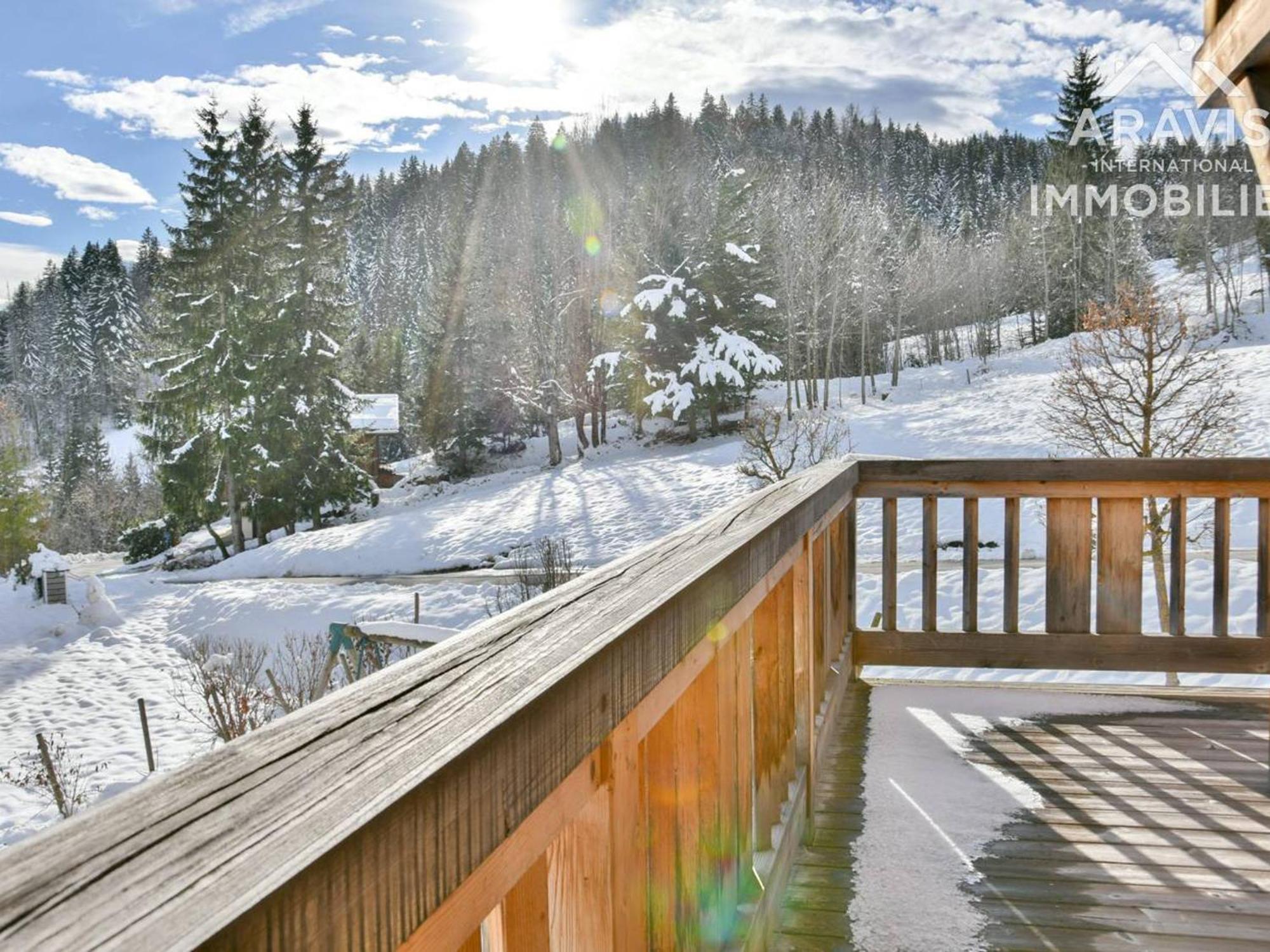 Chalet 5 Chambres Pour 8 Pers. Avec Wi-Fi Et Garage Au Grand-Bornand - Fr-1-391-199 Ле-Гран-Борнан Экстерьер фото