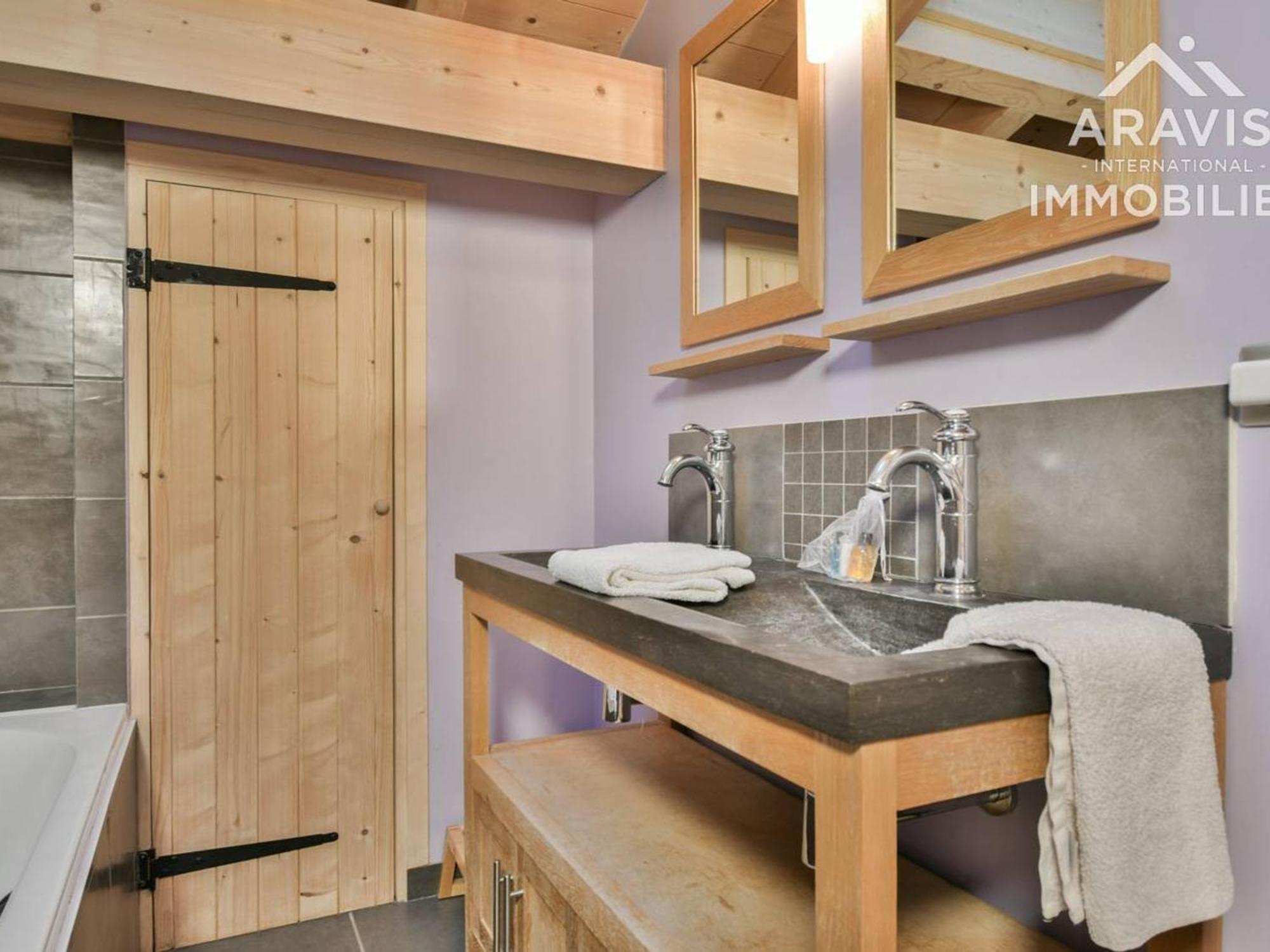 Chalet 5 Chambres Pour 8 Pers. Avec Wi-Fi Et Garage Au Grand-Bornand - Fr-1-391-199 Ле-Гран-Борнан Экстерьер фото