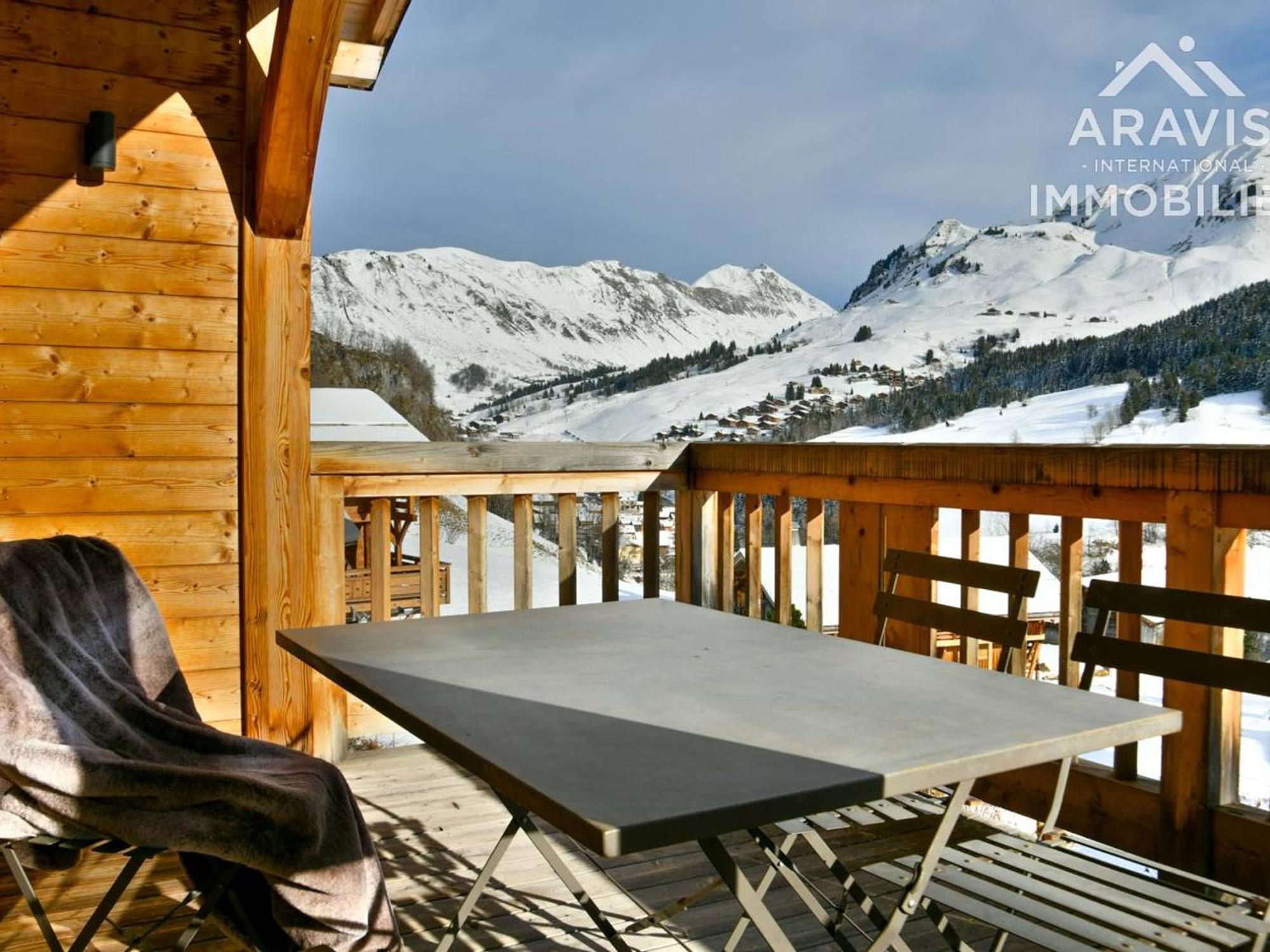 Chalet 5 Chambres Pour 8 Pers. Avec Wi-Fi Et Garage Au Grand-Bornand - Fr-1-391-199 Ле-Гран-Борнан Экстерьер фото